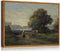 Framed Canvas Wall Art Home Decor Forest in Oil Painting Canvas Prints Wall Decor for Bedroom Bathroom Livingroom Decor Office Wall Art (Landscape...