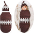 Football Swaddle Blankets Newborn Receiving Blanket Baby Swaddle Wrap Soft Sleeping Sack for Baby Girls Boys...