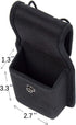LUITON Radio Holder Radio Holster Baofeng Case Two Way Radio Pouch for Walkie Talkies Nylon Holster for Motorola Kenwood Icom HYT Arcshell Baofeng...