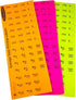 Garage Sale Stickers Round Fluorescent Price Stickers for Yard Sales Flea Market Supplies Moving Sale Labels 3/4 Inch 6 Sheets Per Pack 336 Sticke...