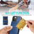 iPhone 13 Pro Wallet Case with Credit Card Holder for Women Men PU Leather Wallet Case for iPhone 13 Pro Case 6.1 inch (Blue)...
