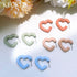 Keoker Clay Cutters for Polymer Clay Jewelry, hoop Polymer Clay Cutters for Earrings jewelry Making, 5 Shapes Potted Plant Clay Earrings Cutters, ...