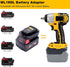 ML18DL Adapter Compatible with Milwaukee M18 18V Battery to Replacement for Dewalt 20V Battery, Battery Converter Compatible with DeWalt 20V Tools...