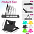 6 Pack Portable Cell Phone Stand Holder for Desk, Foldable Desktop Mobile Phone Kickstand Universal Desk Stand for All Mobile Smart Phone......
