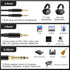 3m/9.8FT Replacement Upgrade Audio Cable Compatible with Beyerdynamic T1 II / T5P 2nd / T5 III Generation Headphones, 3.5mm and 6.35mm Adapter to ...