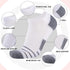 COOVAN 12 Pack Mens Cushion Ankle Socks Men Low Cut Comfort Breathable Casual Socks?12 Pairs ?...