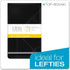 Oxford Idea Collective Top-Bound Medium Hardcover Journal, 5" x 8-1/4", Legal Rule, Black Cover, 120 Sheets (56886)...