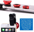 KINGMAS 3 in 1 Universal Fish Eye & Macro Clip Camera Lens Kit for iPad iPhone 7 6 5 Samsung BlackBerry HTC and Most Smartphones (Red)......
