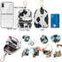 Printed Cow Pattern Coin Purse Pouch Real Littles Backpack Mini Backpack Style Key Chain Coin Purse for Women Small Wallets Purse Keychain Coin Po...