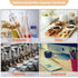 7Pcs Brass Tube Brushes Bottle Brush Wire Tube Brushes, Long Wire Cleanling Brushes Tube Cleaning Lab Brushes Straw Cleaner Brush Wire Bottle Brus...