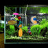 5 pcs Betta Mushroom Hammock + Leaf Pads Fish Tank Silicone Soft Aquarium Fish Playing Pads with Suction Cup Aquarium Ornament Fish Tank Decoratio...