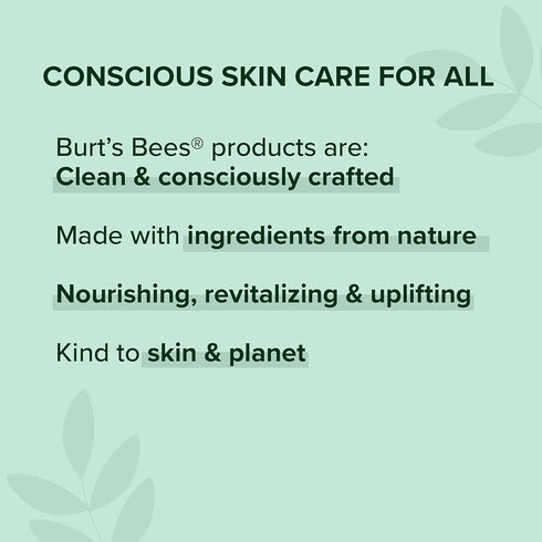Burt's Bees Hyaluronic Acid Face Serum, Hydrates & Boosts Skin Naturally for Smoother, Glowing Skin Tone, Lightweight, with Algae - Hydrating Boos...