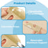2PCS Finger Splints, Finger Brace for Trigger Finger - Broken Finger - Arthritis - Straightening - Pain Relief, Finger Protectors Support for Inde...
