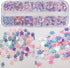 LuckForever 2 Boxes Chunky Glitter Flakes Heart Star Clover Leaf Snowflake Iridescent Blue Glitter Sequins Charms Resin Slime Crafts Nail Art Deco...