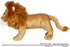 Ice King Bear Lion Stuffed Animal, Lifelike Plush Toy, 12 Inches Length...