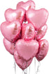 KatchOn, Light Pink Heart Balloons -18 Inch, Pack of 10 | Heart Shaped Balloons | Pink Heart Balloons, Valentines Day Decorations | Valentines Day...