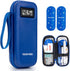 YOUSHARES Insulin Cooler Travel Case with Temperature Display - Refrigerated Medicine Travel Case with 2 TSA Approved Ice Pack, Insulin Travel Cas...