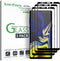 amFilm (3 Pack Glass Screen Protector for Samsung Galaxy Note 9, Full Screen Coverage Screen Protector, 3D Curved Tempered Glass, Dot Matrix with ...