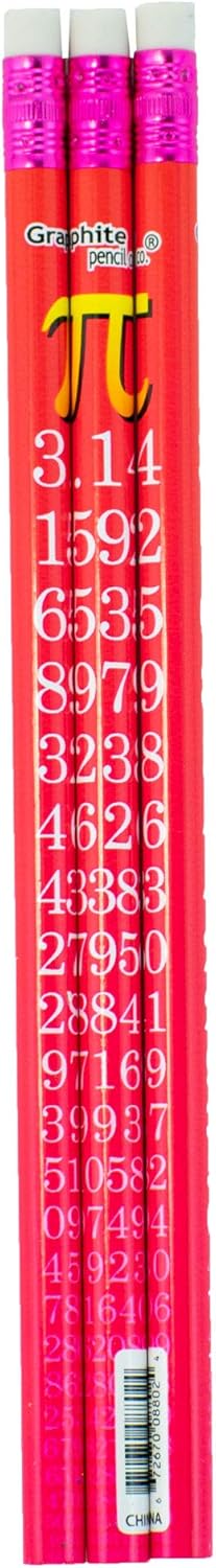 Pencil Assortment - Assorted Styles - Round Pencil with Eraser, 2 Lead, For Children, Adults, Children’s Gift Bags, Carnival Prizes (48) pcs, Pi...