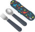 Bentgo® Kids Stainless Steel Utensil Set - Reusable Fork, Spoon & Storage Case - High-Grade BPA-Free Stainless Steel, Easy-Grip Handles, Dishwashe...