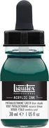 Liquitex Professional Acrylic Ink, 1-oz (30ml) Jar, Phthalocyanine Green Blue Shade...