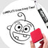 Table Spots Dry Erase Dots for Classroom Tables | Premium Vinyl No Staining! No Shadowing! 10 Pack, Large 12" Circles, White, Whiteboard...
