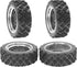 ShareGoo RC 1/10 On Road Tires & Wheel 12mm Hex Plastics Rims Compatible with Tamiya TT01 TT02 Kyosho Sakura D3 Traxxas 4Tec 2.0 1/10 RC On Road R...