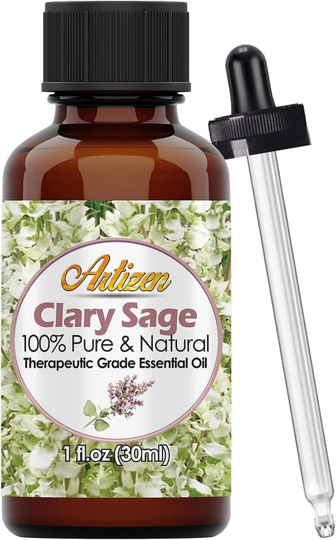Artizen 30ml Oils - Clary Sage Essential Oil - 1 Fluid Ounce...