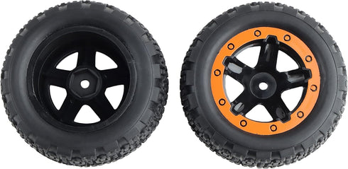 M16038 Wheel Tires Set Complete Accessories Spare Parts for 1:16 16889 16890 16890A 16889A RC Cars(2 PCS)...