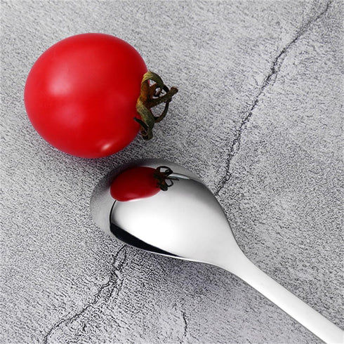 9.25-Inch Long Handle Iced Tea Spoon, Ice Cream Spoon, Premium 304 Stainless Steel Cocktail Stirring Spoons, Silver...