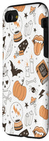 iPhone SE (2020) / 7 / 8 Vintage Witchy Magical Spiritual Crystals For Halloween 2023 Case...