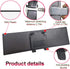 Car Rearview Mirrors,Yoolight Car Universal 12'' Interior Clip On Panoramic Rear View Mirror Wide Angle Rear View Mirror (12"L x 2.8" H)...