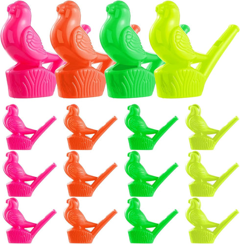 24 Pieces Bird Water Whistle Party Whistles Bird Whistle for Kids Novelty Water Warblers Bird Call Whistle Bird Whistle Toy Musical Instrument Toy...