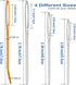 Large Eye Sewing Needles Kits, Darning Needles for Yarm & Bent Tapestry Needles, Metal Yarn Needles,Darning Needles for Crocheting,Darning Yarn,Cr...