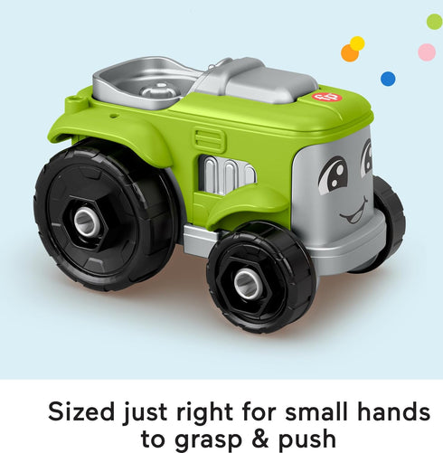 Fisher-Price Little People Toddler Toy Tractor and Farmer Character Figure for Preschool Pretend Play Kids Ages 1+ Years...