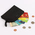Coin Purse Change Wallet Pouch Nylon Card Holder for Women,Black,Gift wrapping...