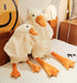 Goose Stuffed Animal Plush Pillow Big Duck Plushies Doll Cute Toy Goose Plush Xmas Gifts 20'' (19.7 inch, White Goose)...