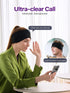 Wireless Headphones Headband for Sleeping, Bluetooth Sleep Headphones for Side Sleepers, Soft and Lightweight Eye Mask for Sleep, Ideal for Housew...