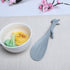 Plastic Squirrel Shaped Non Stick Rice Paddle Spoon Gray...