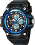 Military Men's Sports Analog Quartz Watch Dual Display Alarm Digital Watches with LED Backlight...