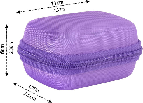 khanka Hard Case Replacement for Anker 45W Wall Charger 5,000mAh 20W Portable Charger, 521 Power Bank (PowerCore Fusion), Case Only (Purple)......