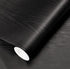 Black Wallpaper Wood Peel and Stick Wallpaper Self Adhesive Film Black Contact Paper Countertop Furniture Kitchen Wall Waterproof Removable Self S...
