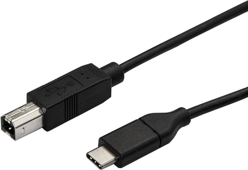 StarTech.com USB C to USB B Printer Cable - 1.6 ft / 0.5m - USB C Printer Cable - USB C to USB B Cable - USB Type C to Type B...