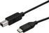 StarTech.com USB C to USB B Printer Cable - 1.6 ft / 0.5m - USB C Printer Cable - USB C to USB B Cable - USB Type C to Type B...
