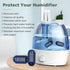 isinlive 16 Pack Demineralization Cartridge Compatible with HoMedics Ultrasonic Humidifiers, Filters Mineral Deposits, Prevents Hard Water Build-Up, Purifies Water, Eliminates White Dust and Odor