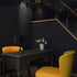 Mecpar Solid Black Wallpaper 15.7" x 118" Black Peel and Stick Wallpaper Matte Textured Black Contact Paper Vinyl Self-Adhesive Removable Thick Wa...