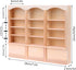 1:12 Dollhouse Mini Bookcase Display Shelf Bookshelf Locker Doll House Decor Dollhouse Furniture Accessories...