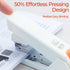 M&G Effortless Desktop Stapler 50 Sheet Capacity, One Finger Stapling, Includes 1000 Staples and Staple Remover, Portable Space Saving Stapler for...