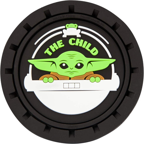 Plasticolor 001970R01 Star Wars Mandalorian Baby Yoda The Child Auto Coasters Set of 2...