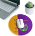Psi Phi Mouse Pad Series Anti-Slip Mouse Mat for Office Computer Mousepads Round Gaming Mouse Pad 7.9 X7.9 Inchs...